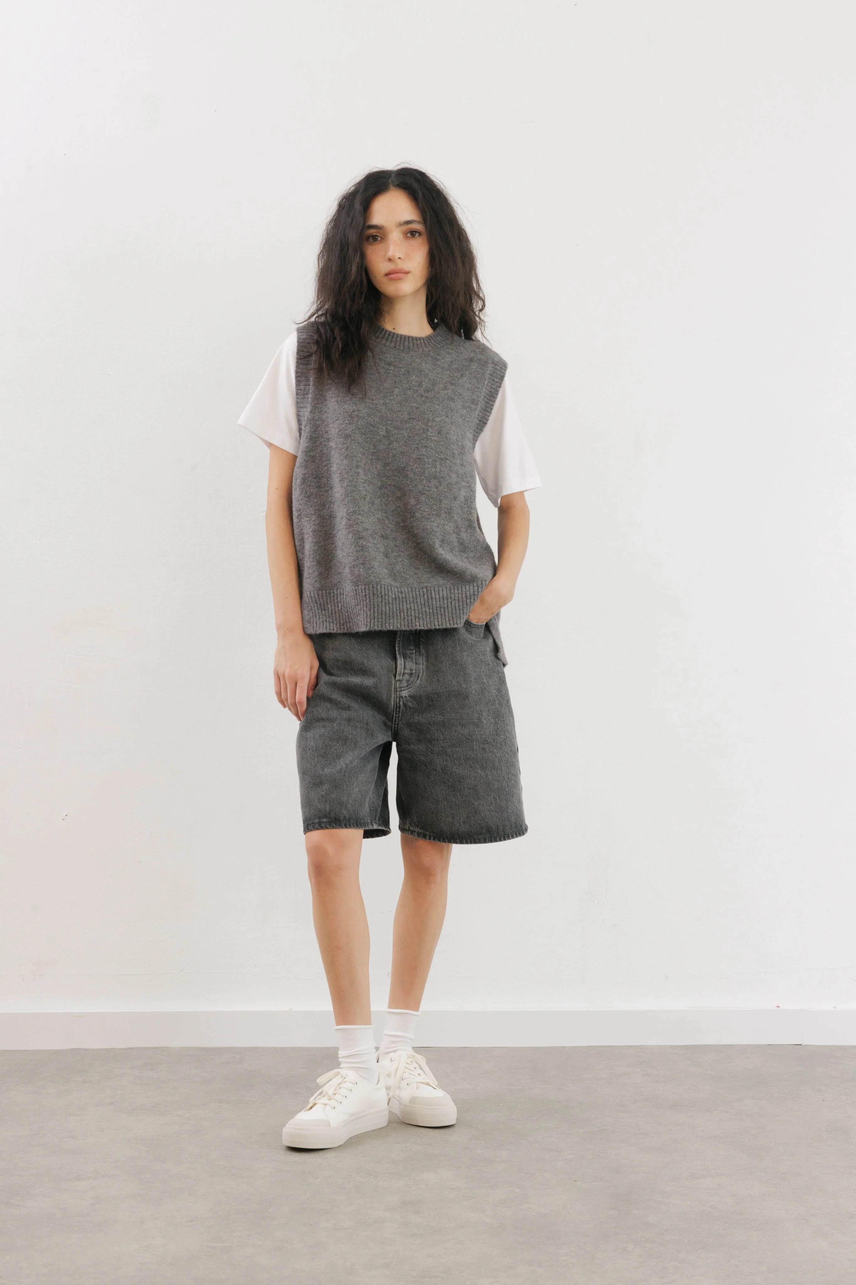White platform sneakers - Image 3
