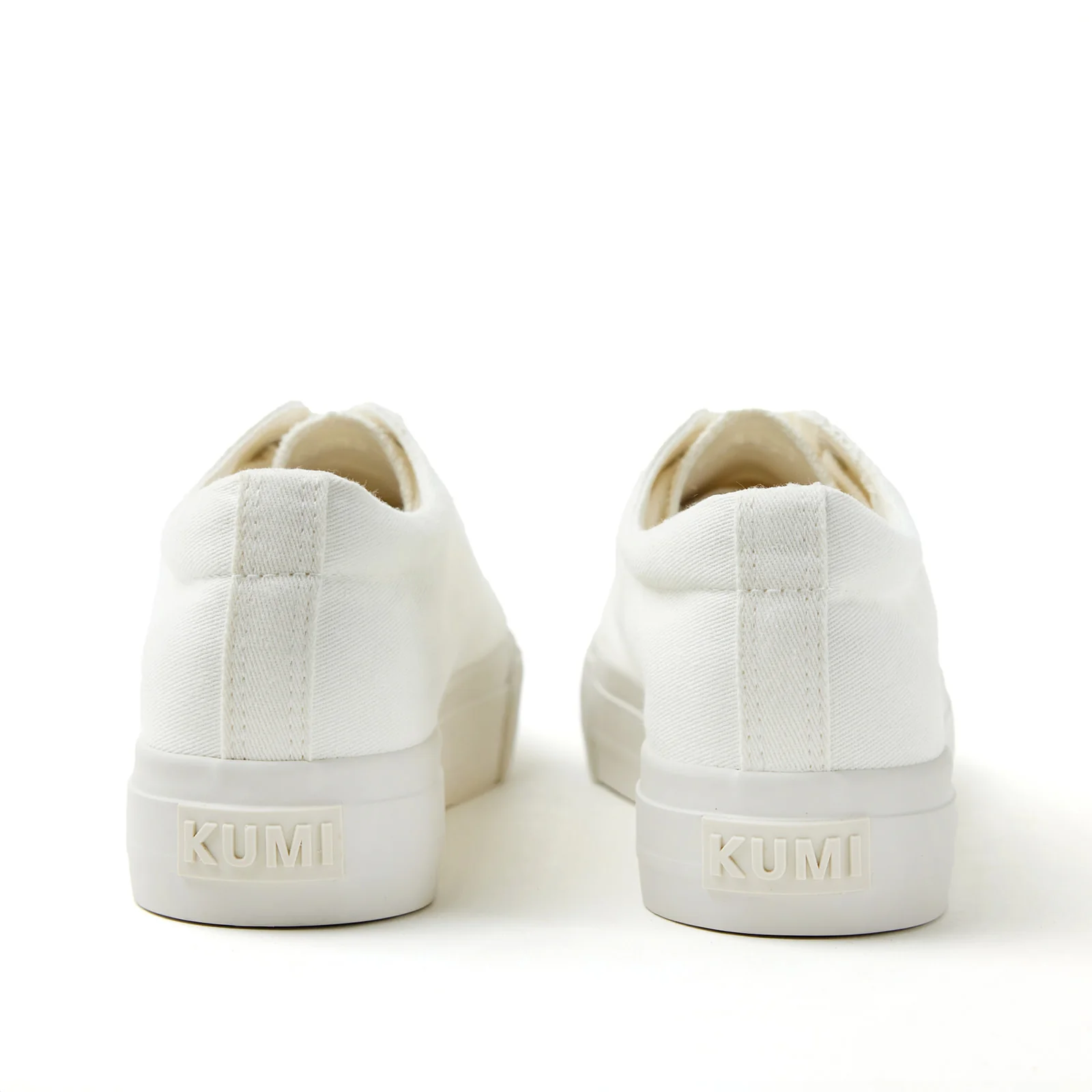 White platform sneakers - Image 6