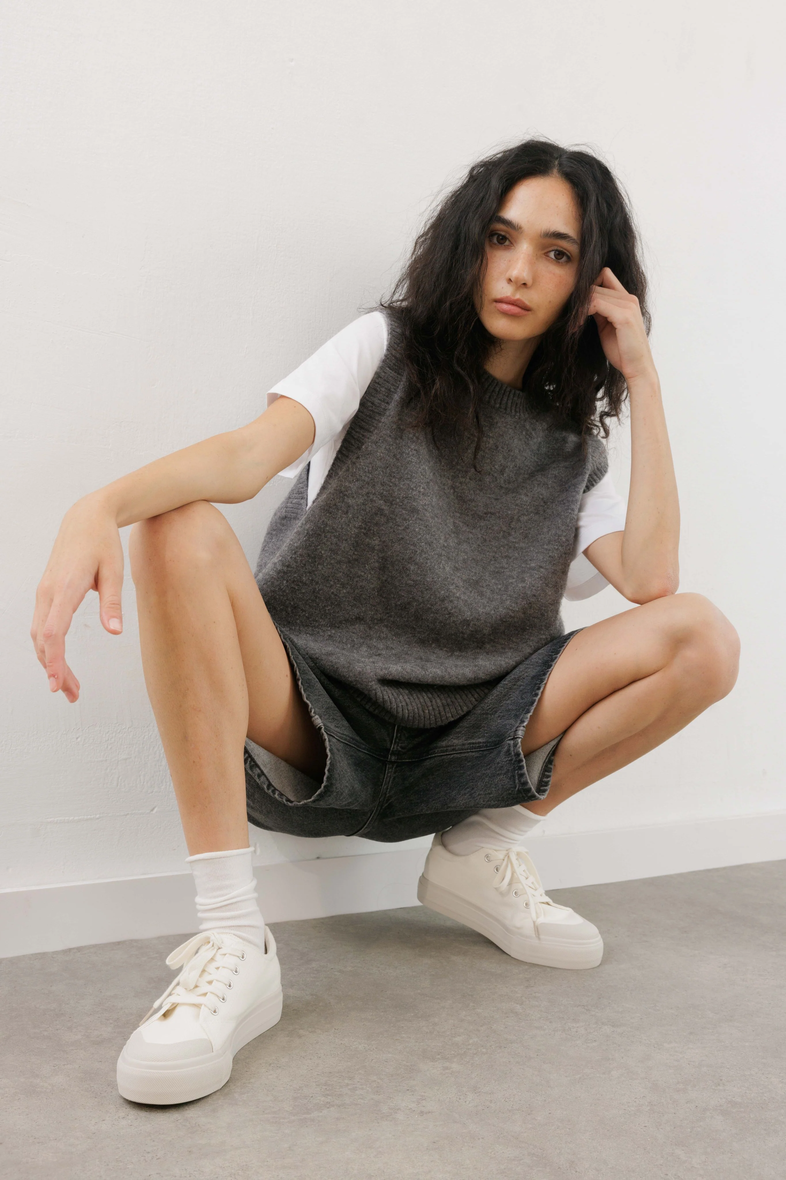 White platform sneakers - Image 7