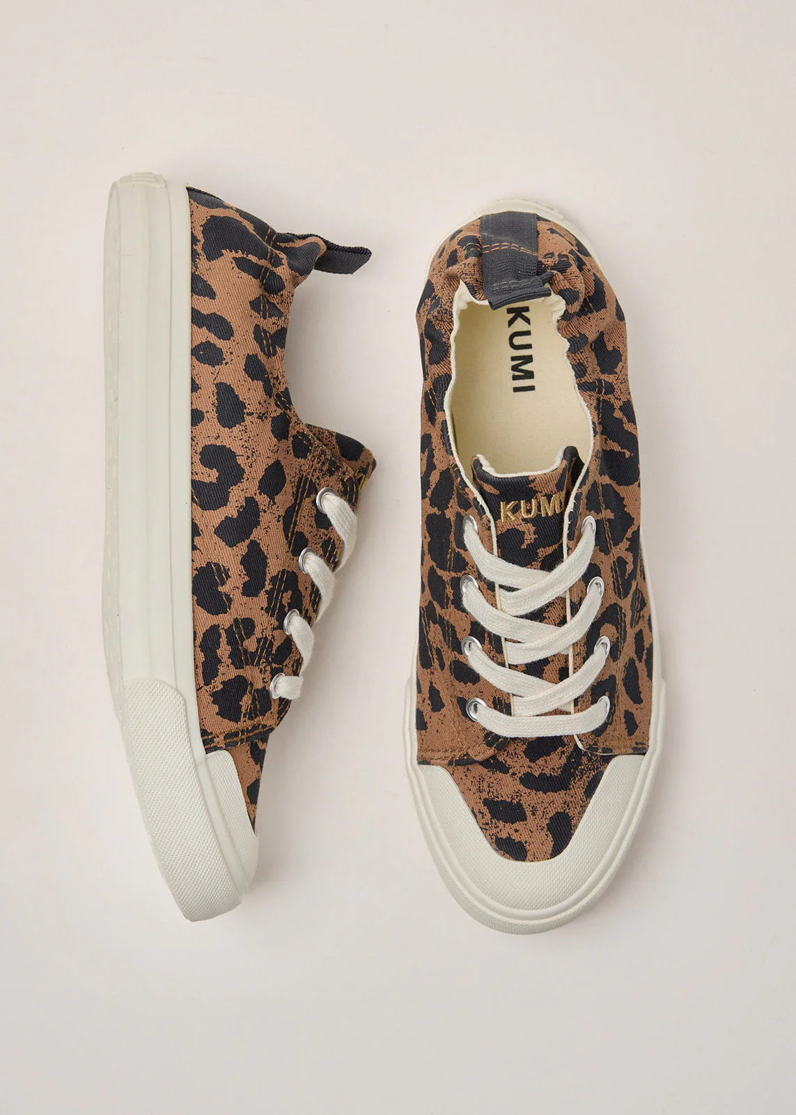 Leopard slip on sneakers - Image 3
