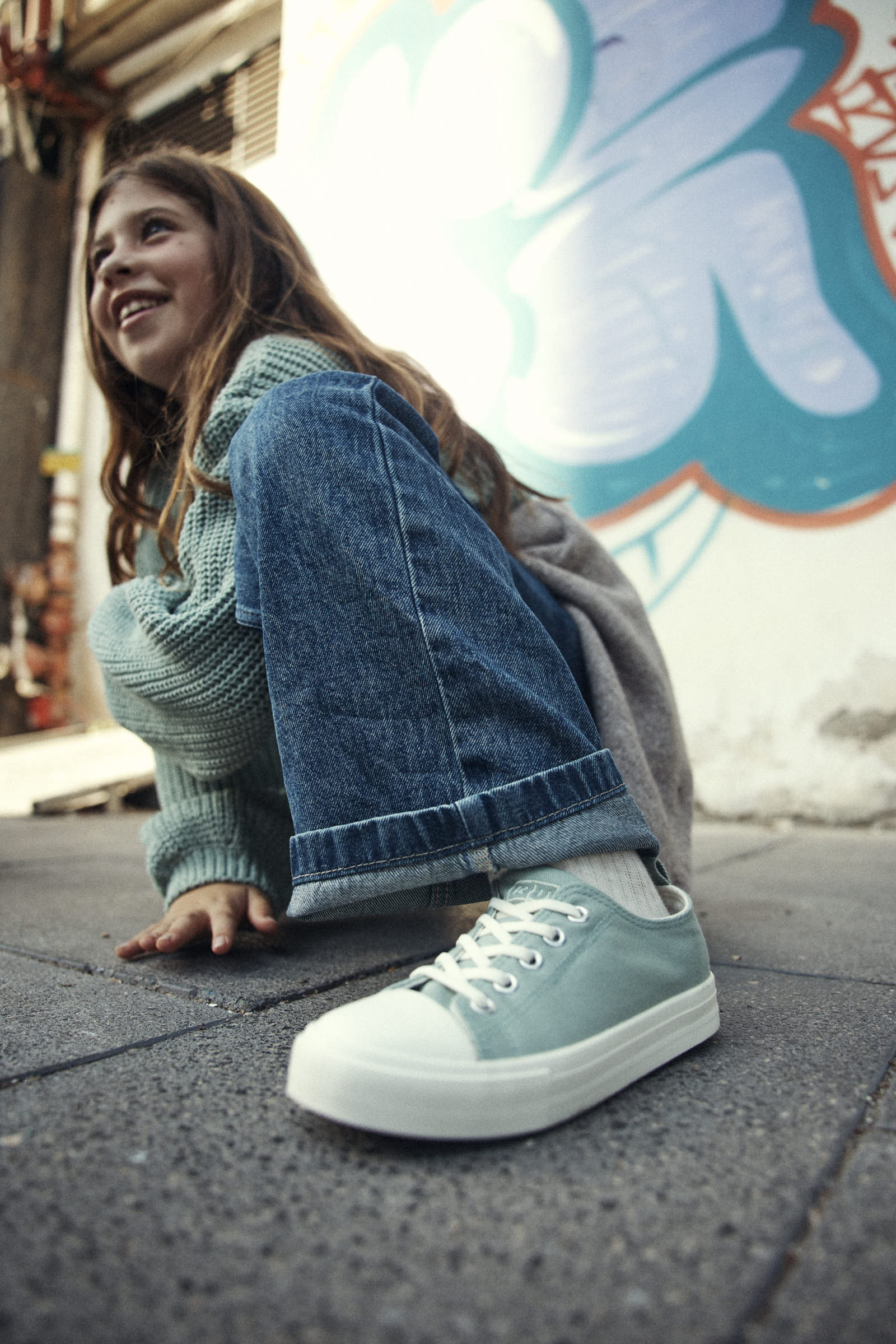 Kids sneakers Aqua - Image 6