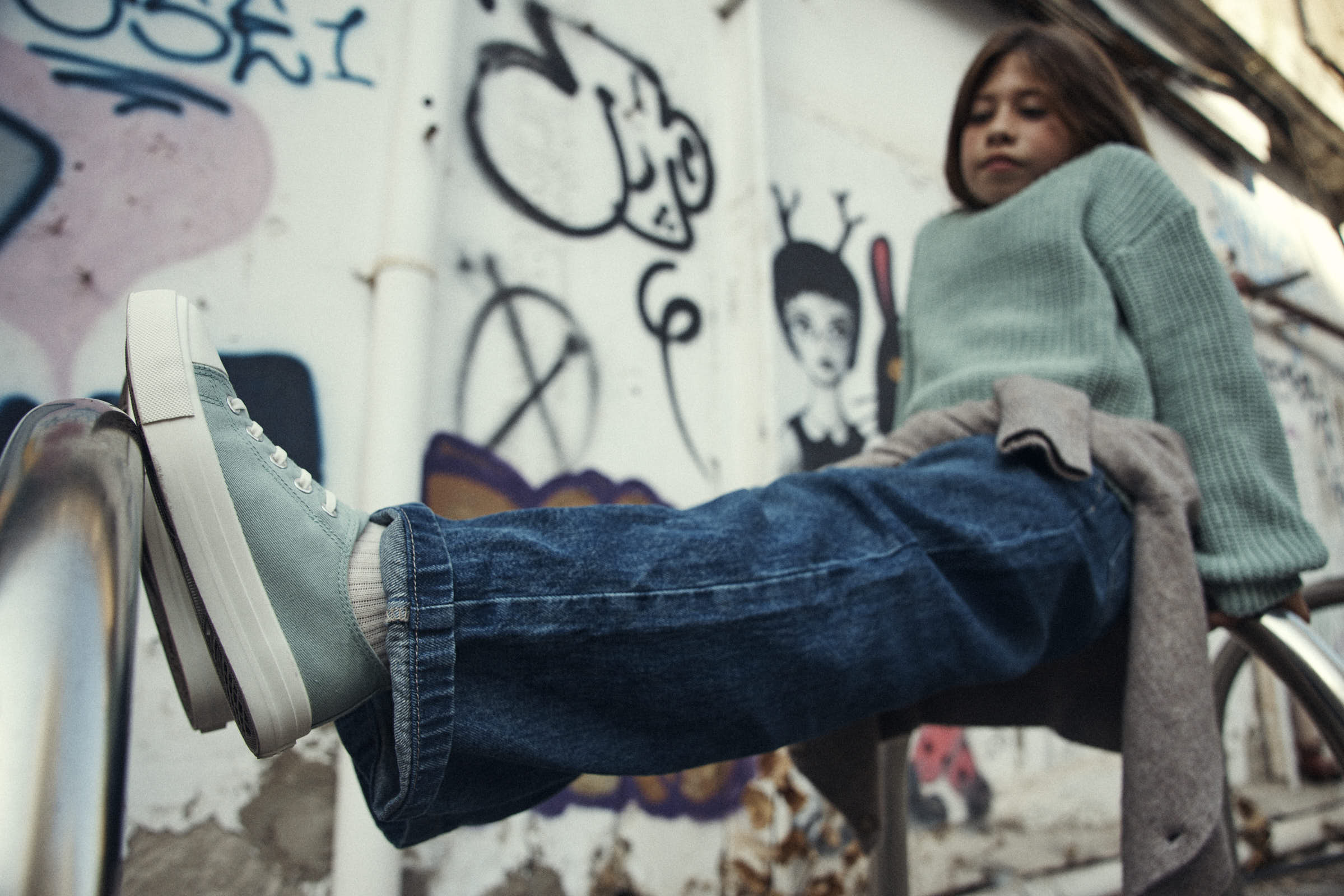 Kids sneakers Aqua - Image 7