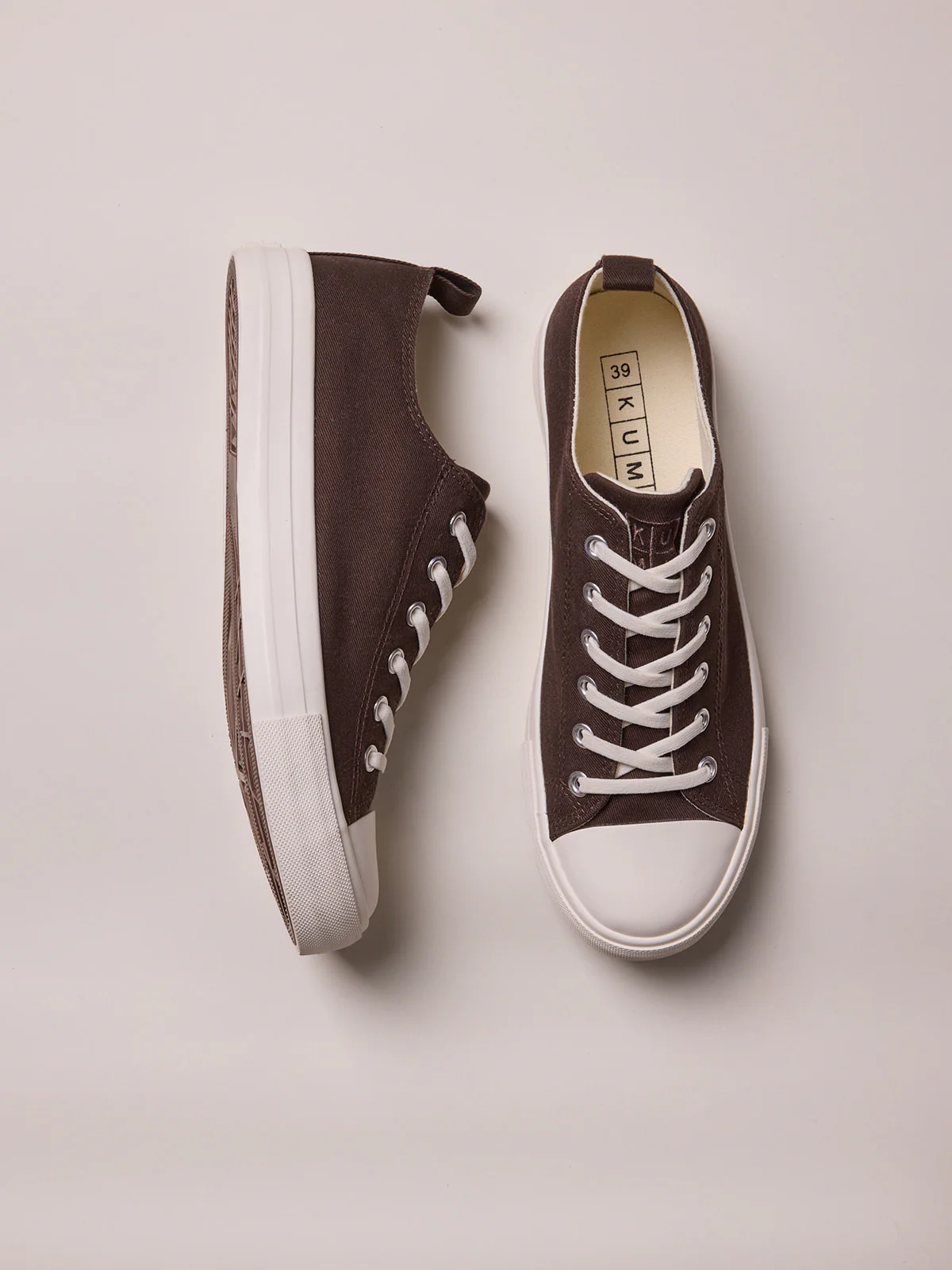 Retro sneakers Chocolate brown - Image 3
