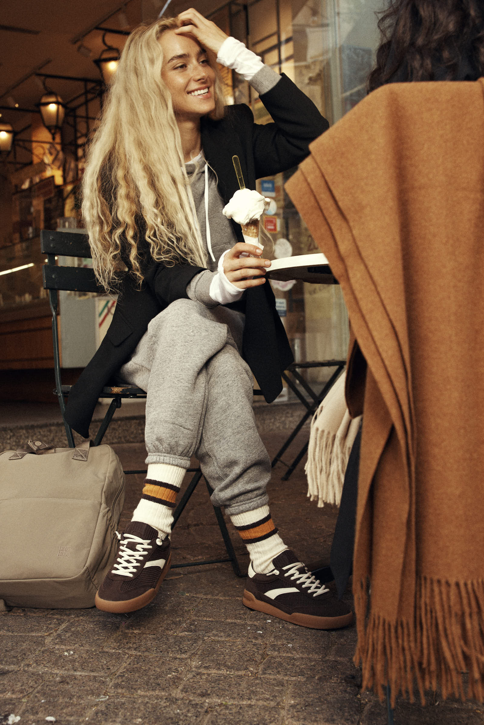 Mesh sneakers Brown - Image 7