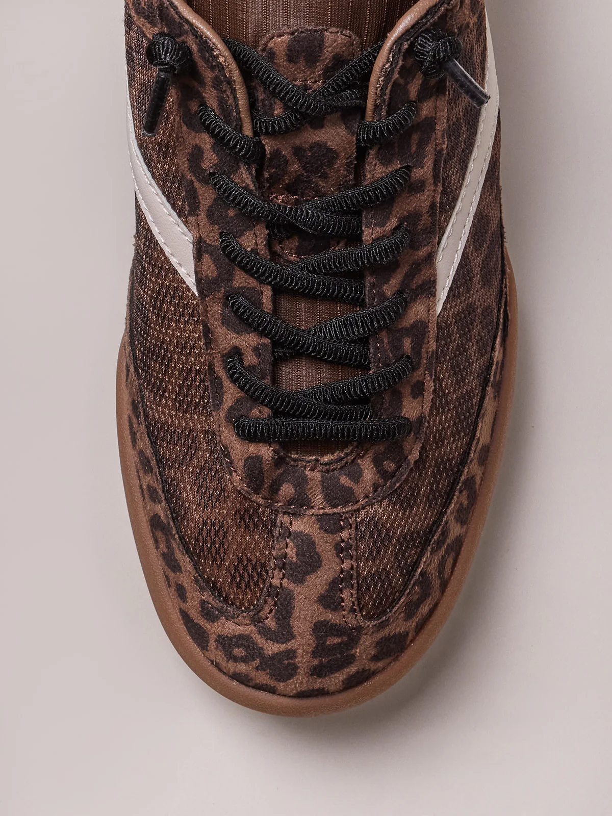 Mesh sneakers Brown Leopared - Image 4