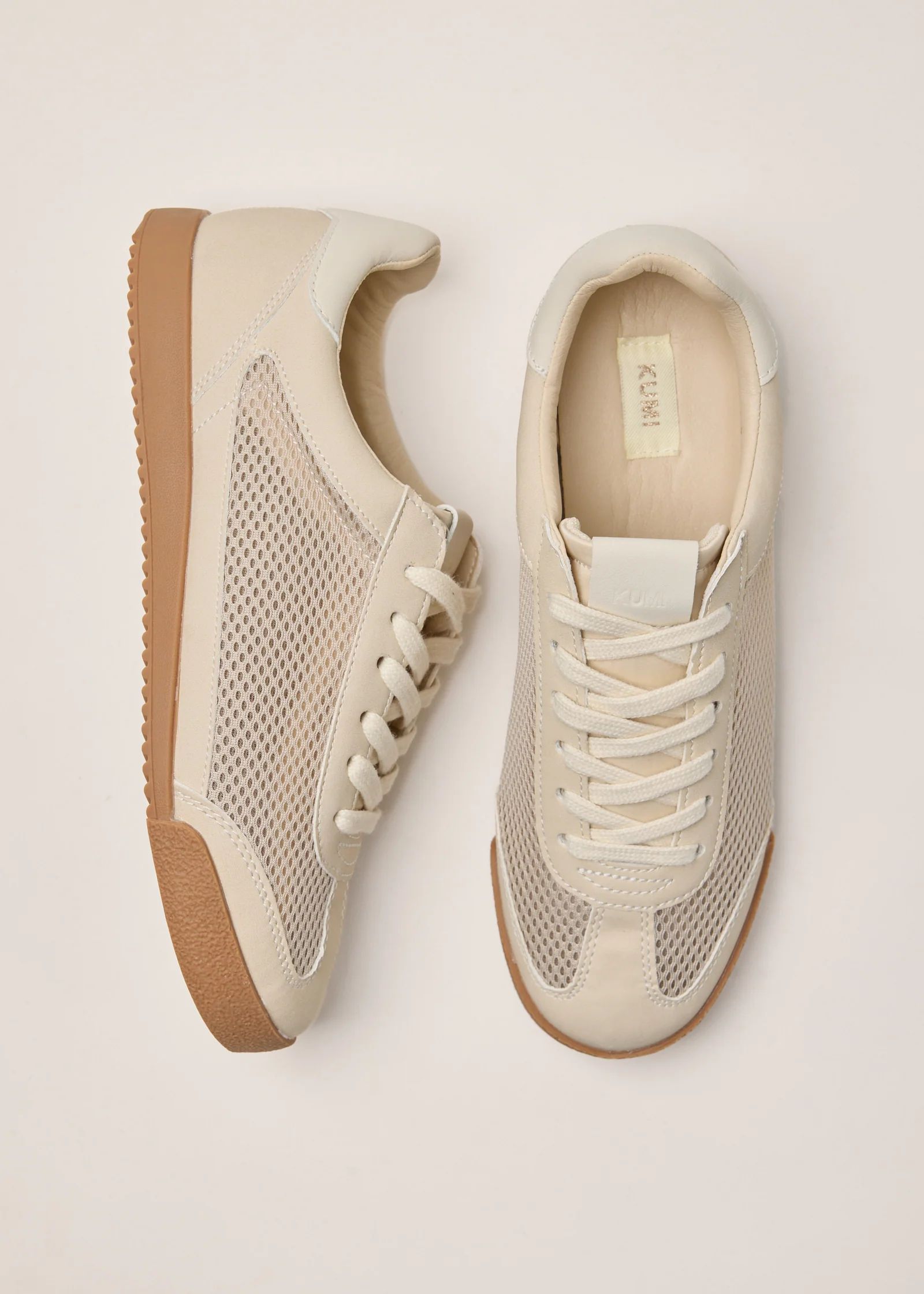 Mesh Sneakers Offwhite - Image 4