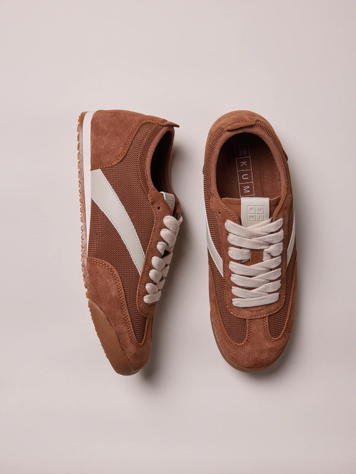 Airy Suede sneakers Rust - Image 5
