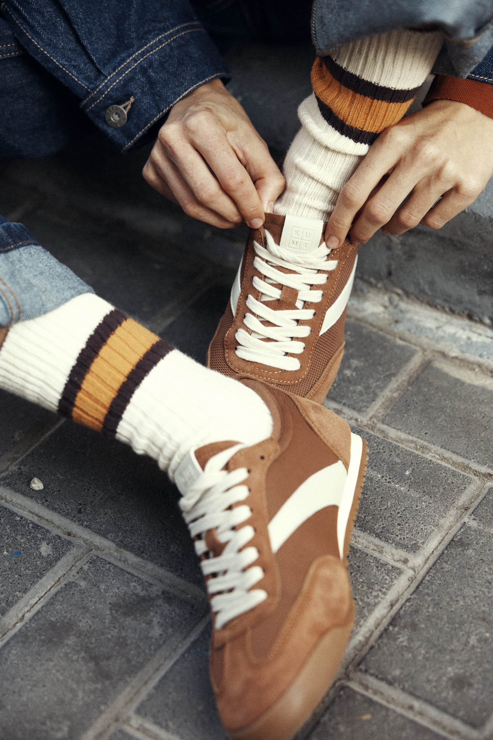 Airy Suede sneakers Rust - Image 9