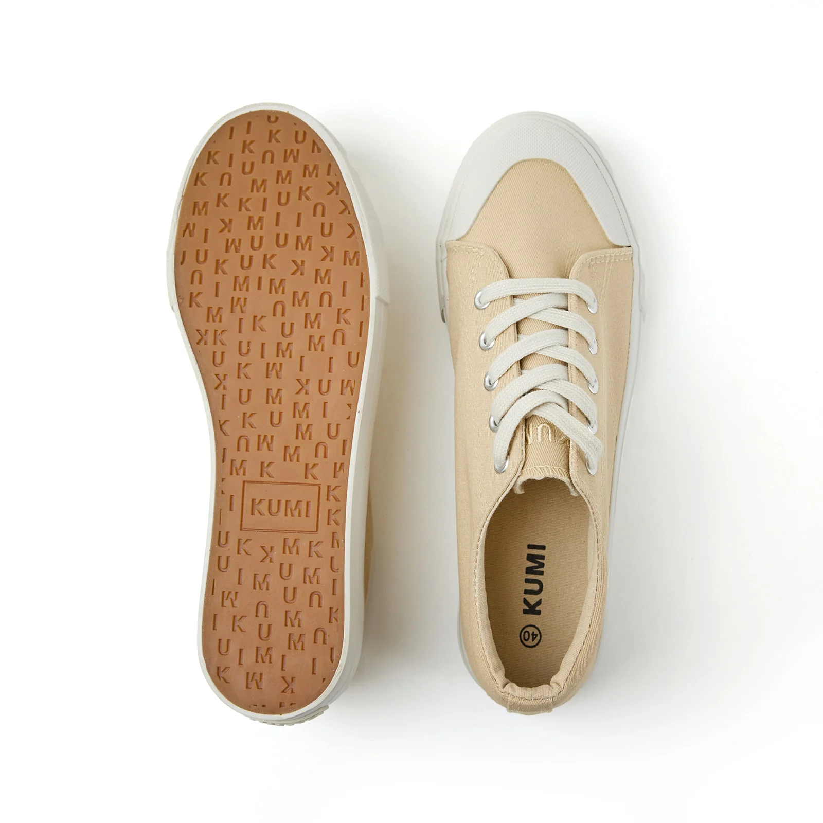 Latte Platform sneakers - Image 4