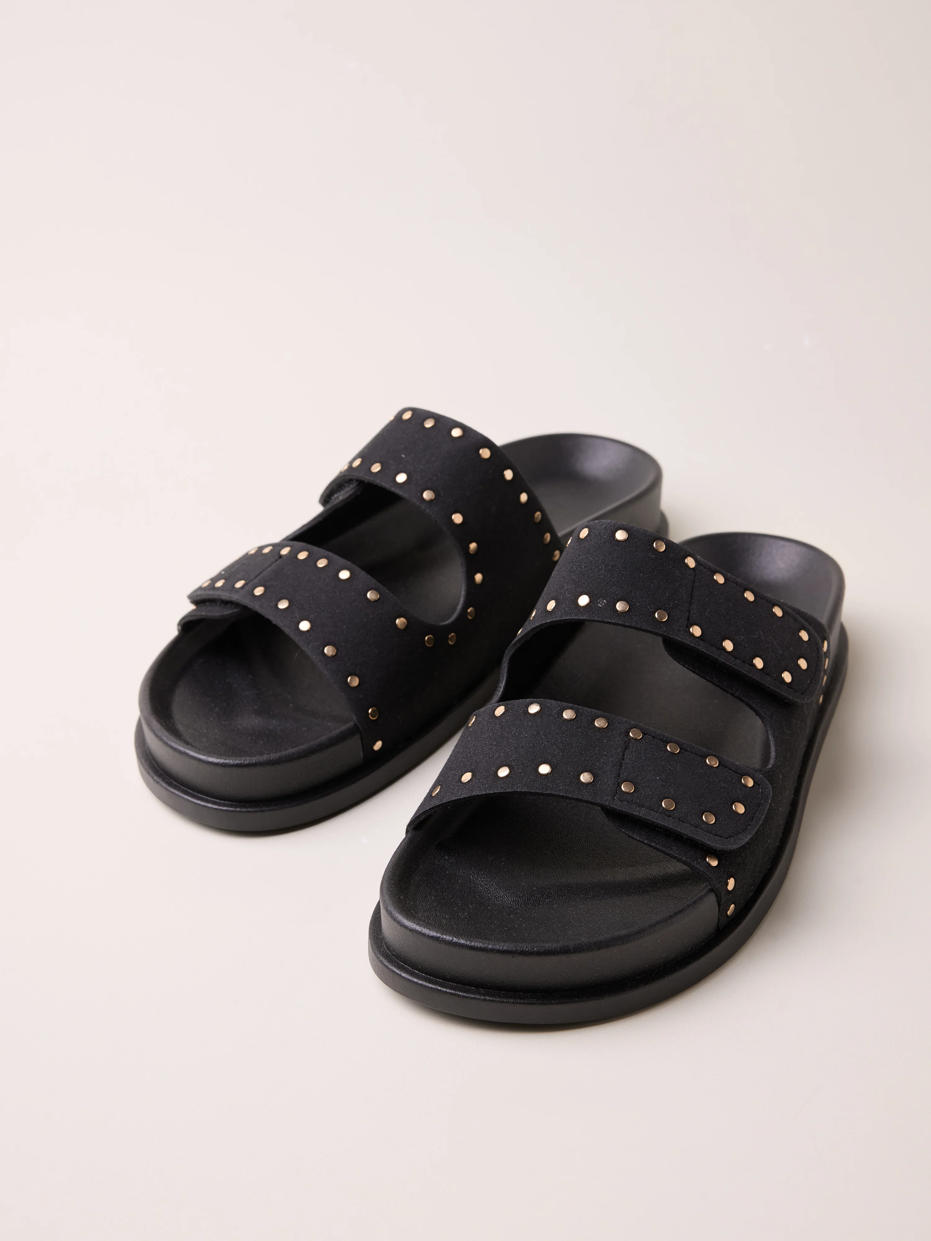 Two strap slides Black/studs - Image 3