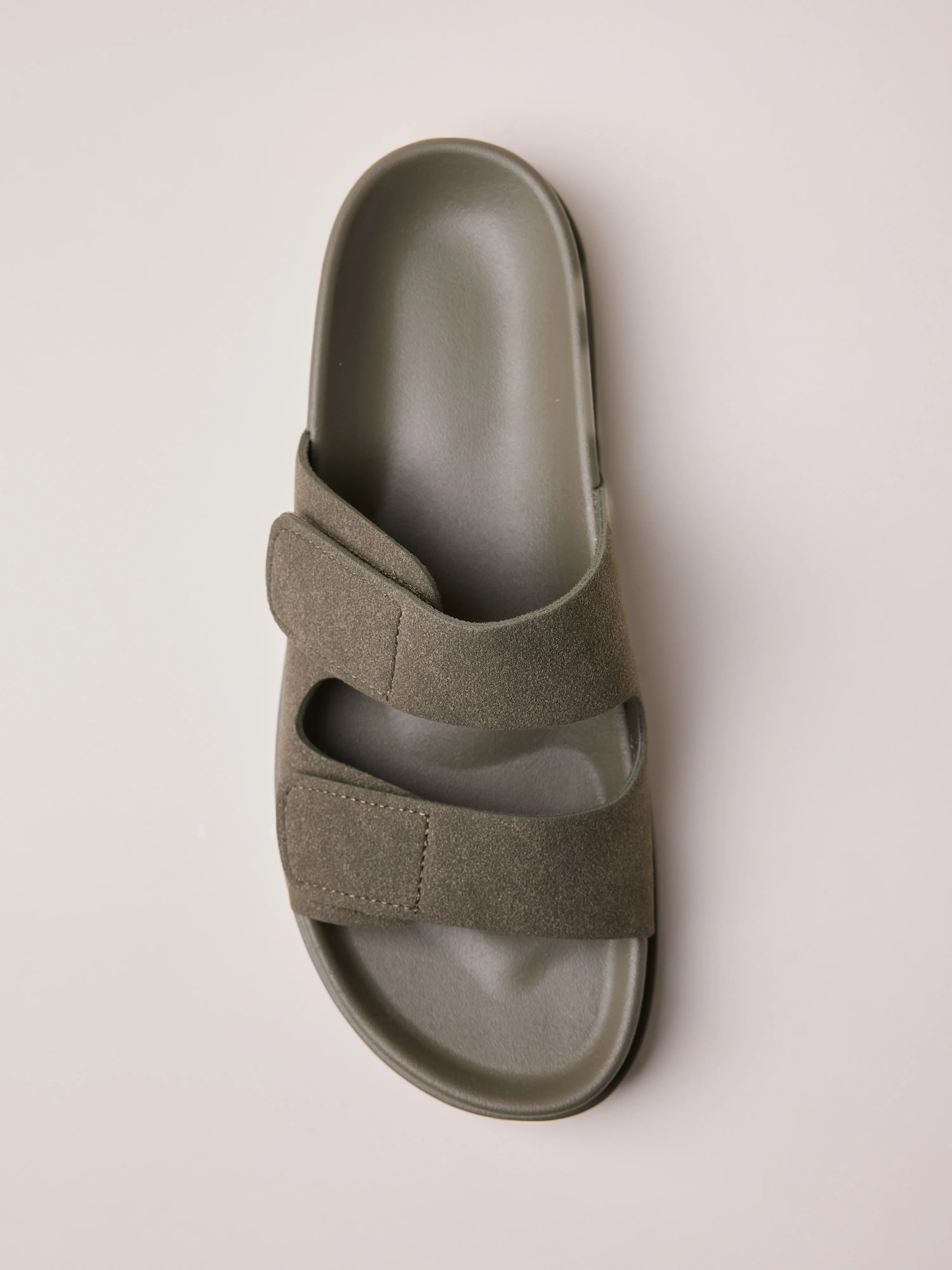 Two strap slides Dark Green - Image 3