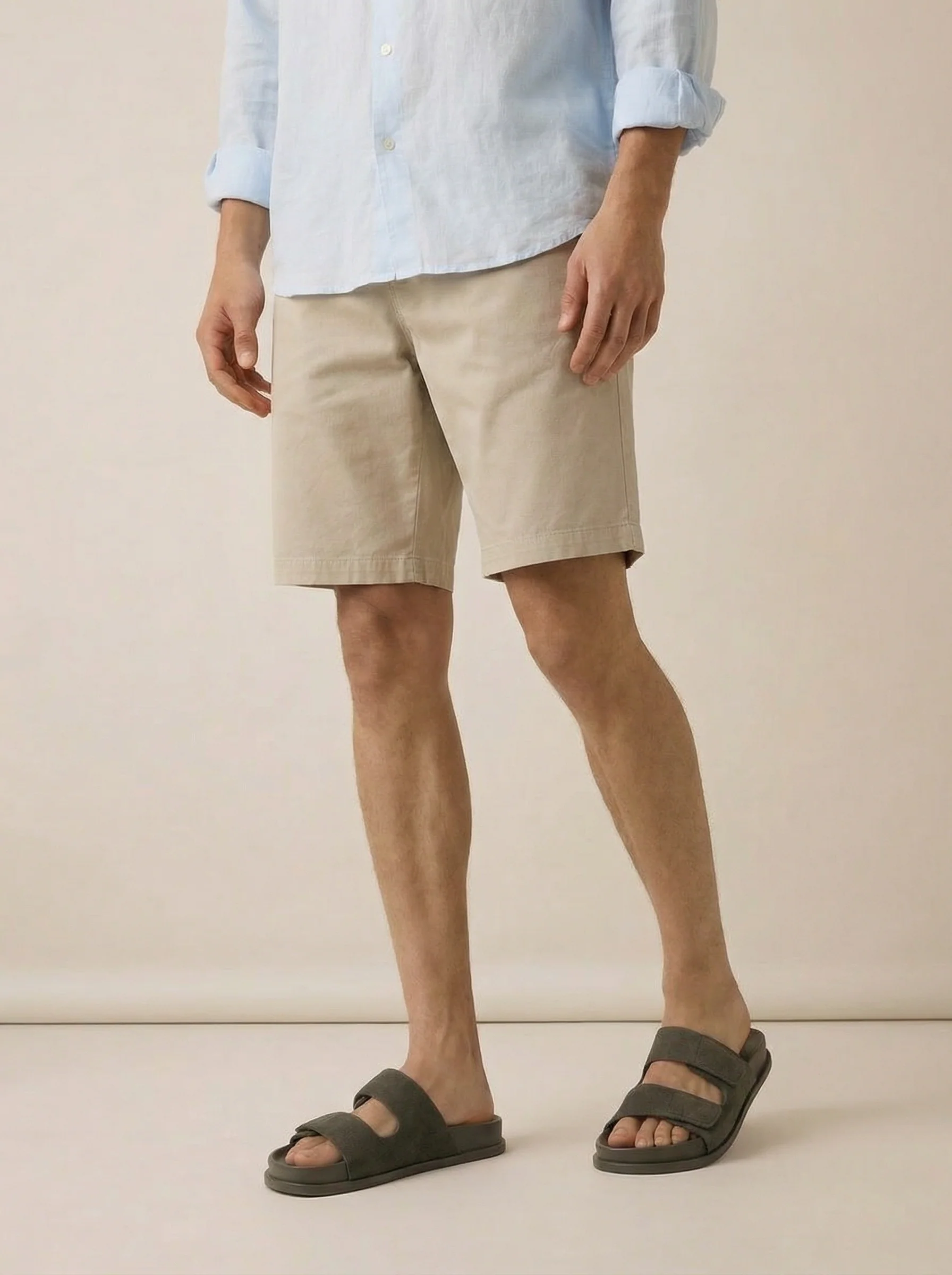 Two strap slides Dark Green - Image 4