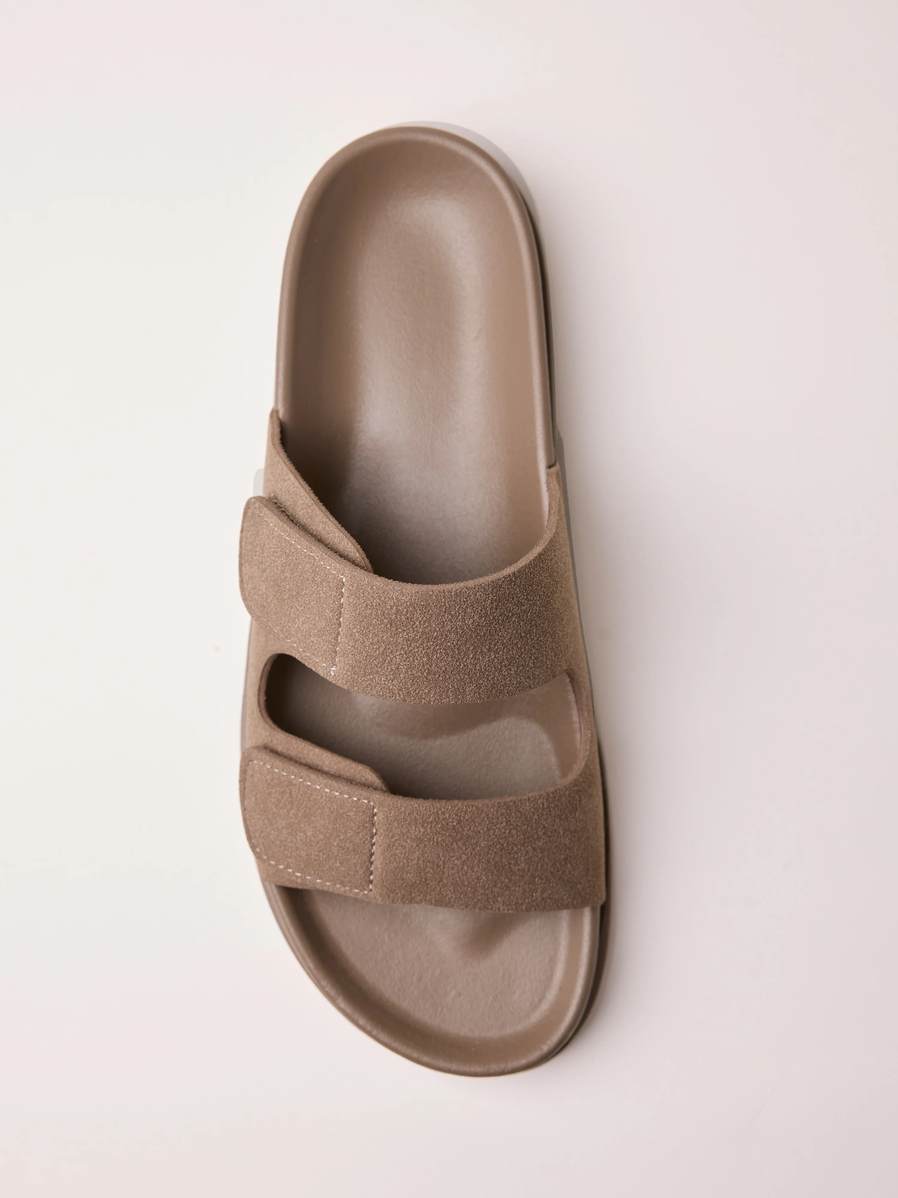 Two strap slides Taupe - Image 5