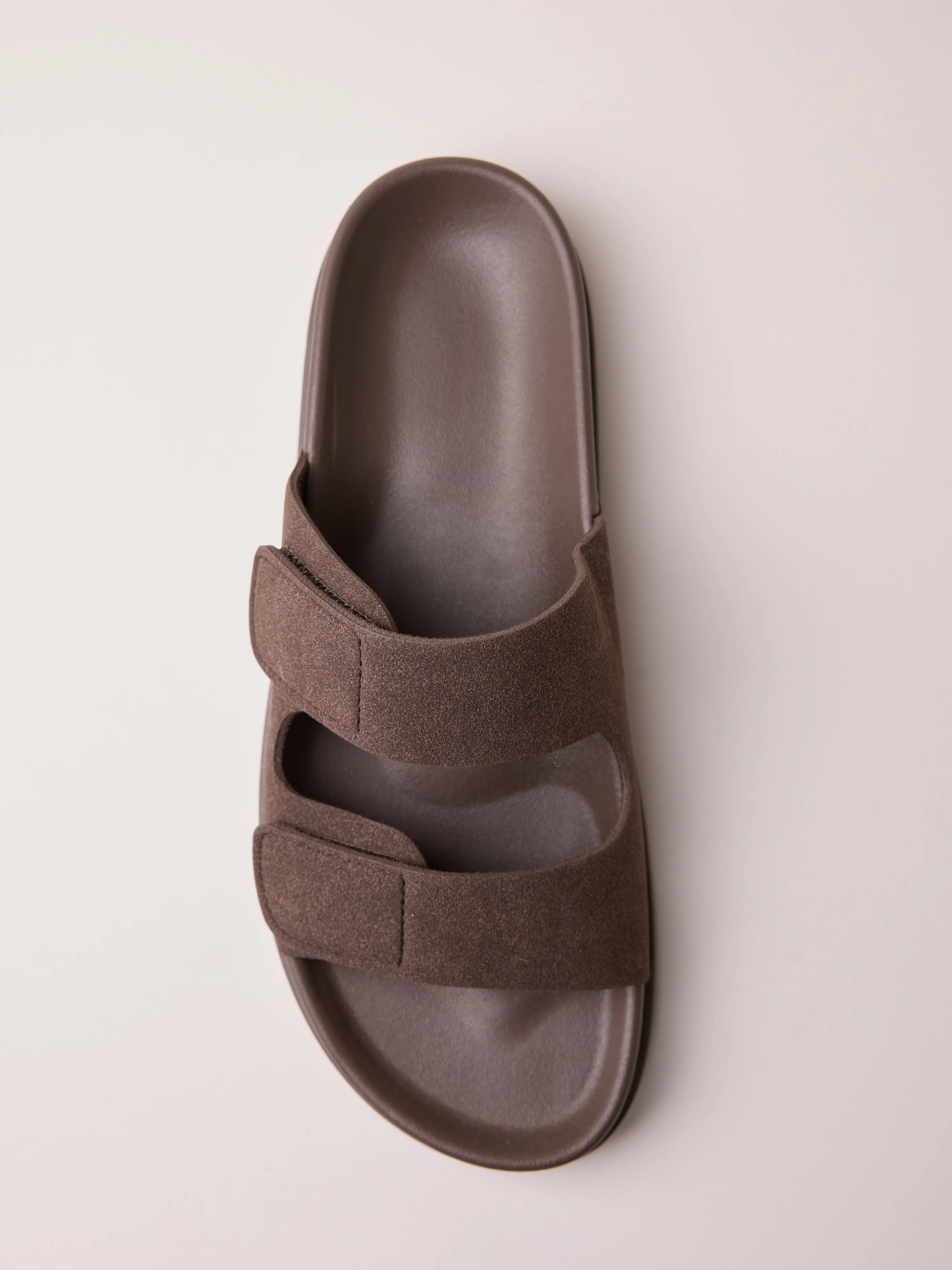 Two strap slides Brown - Image 3